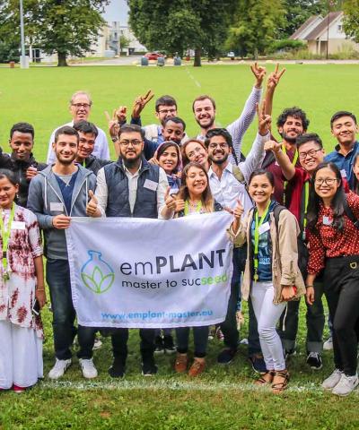 étudiants du programme Erasmus Mundus Master Program in Plant Breeding - emPLANT